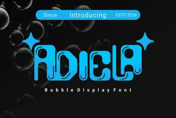 Adiela: Adding Liquid Energy to Display Typography