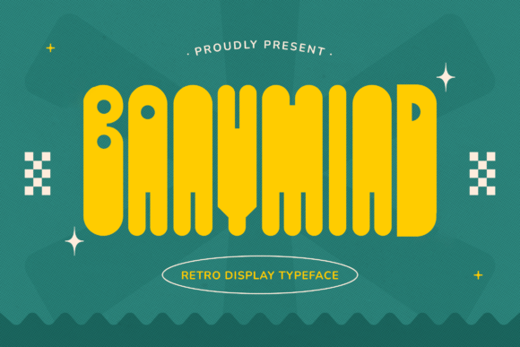 Banymind Font: Retro Display Typography for Modern Brands