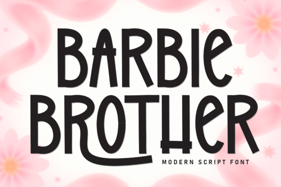 Barbie Brother Font: Sweet Handwritten Display Type