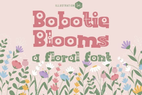 Bobotie Blooms Family: Organic Geometric Display