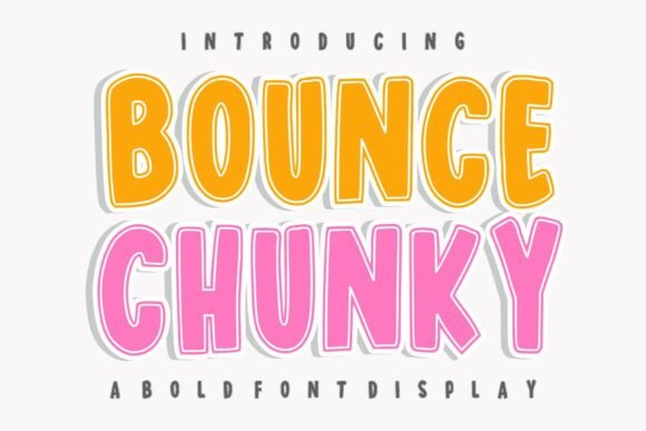 Bounce Chunky: A Practical Guide to Using Bold, Playful Display Typography