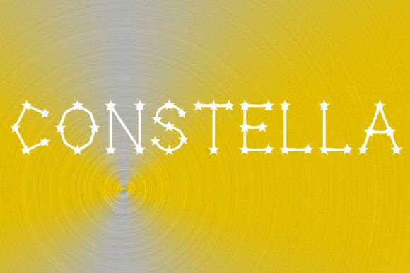 Constella Font: Elegant Celestial Typography