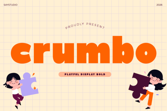 Crumbo: Infusing Modern Design with Joyful Typography