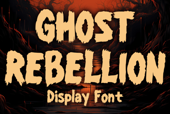 Ghost Rebellion: Merging Vintage Horror Aesthetics with Modern Rebellious Typography