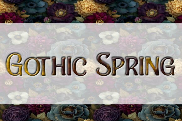 Gothic Spring: Elevate Designs with Timeless Allure