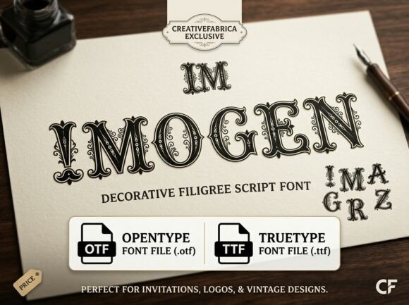 Imogen and This Font: Elevating Visual Communication Through Decorative Typography