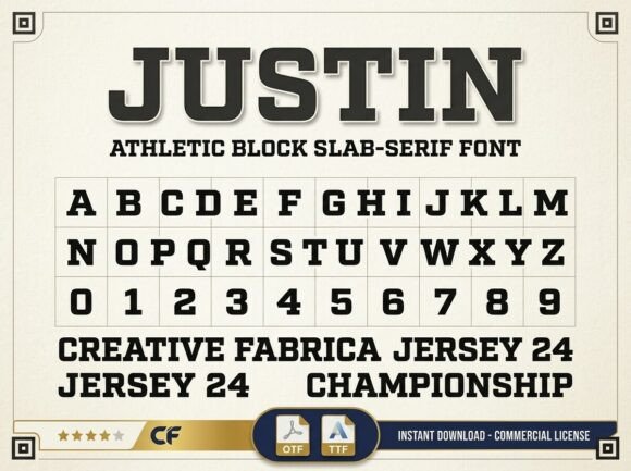 Justin: A Practical Guide to Using This Decorative Display Font Effectively
