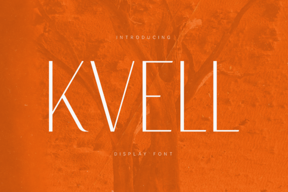 Kvell: Elevating Modern Design with Refined Minimal Typography