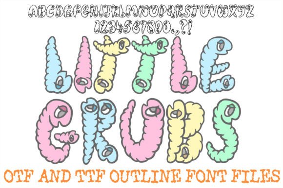 Little Grubs Font: Bringing Backyard Magic to Nature-Themed Design