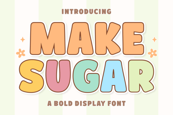 Make Sugar: Using Bold Display Typography Without Overwhelming Your Design