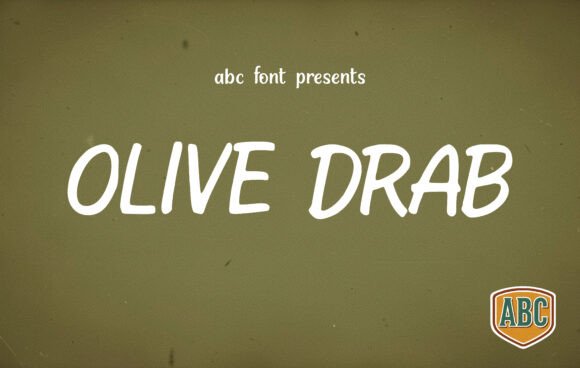 Olive Drab: A Practical Guide to Utilitarian Typography