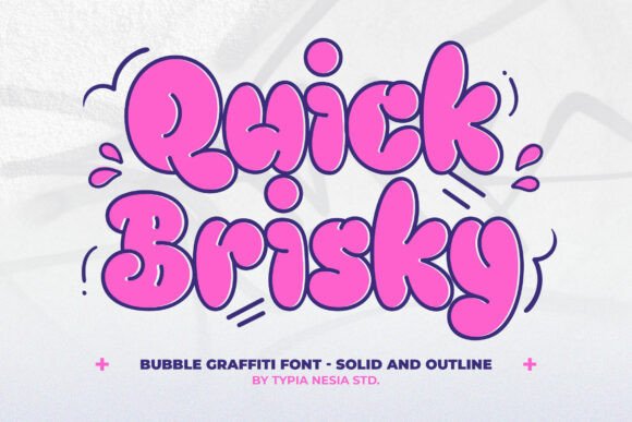 Quick Brisky: Mastering the Bubble Balloon Graffiti Aesthetic