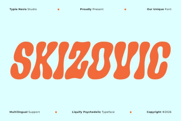 Skizovic: Integrating Psychedelic Liquify Typography into Modern Design Workflows