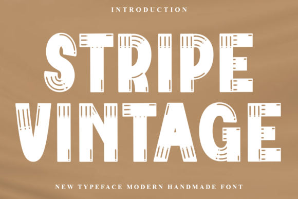 Stripe Vintage: Warmth and Play in Modern Design