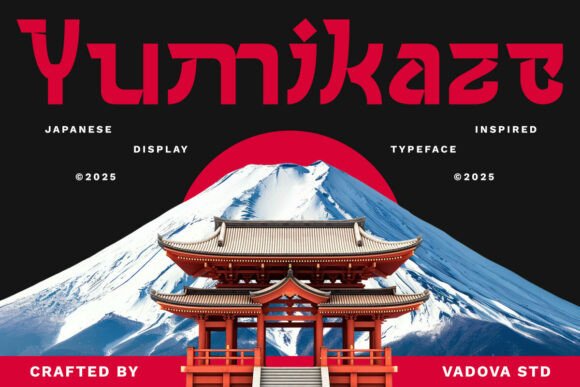 Yumikaze: Bold Japanese-Inspired Display Typography