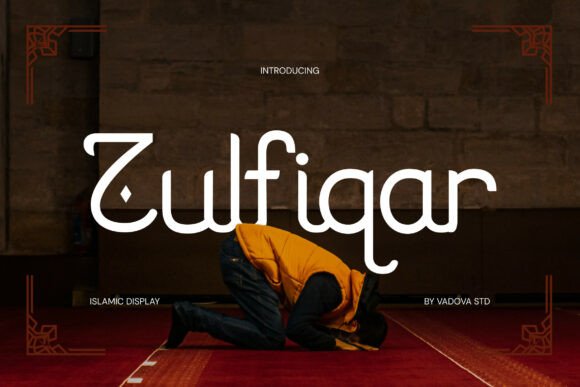 Zulfiqar: A Contemporary Display Font for Modern Islamic Branding